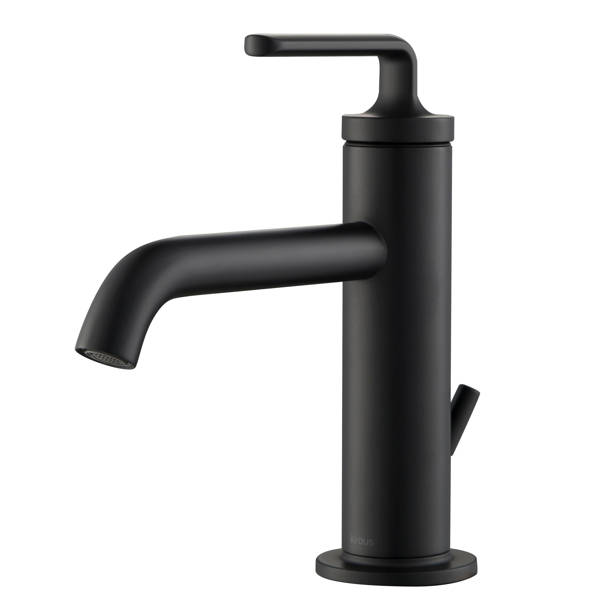 Kraus Ramus Vessel Sink Bathroom Faucet with Drain Assembly & Reviews